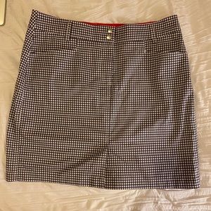 Gingham golf skirt GGblue
